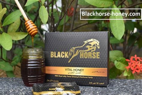 Black Horse Vital : Miel Aphrodisiaque de Malaisie